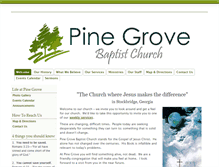 Tablet Screenshot of pinegrove.info